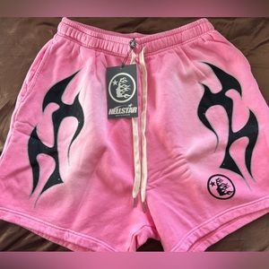 Hellstar Flame Shorts- Size Large !! BRAND NEW
